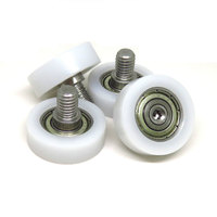 Roulement en plastique Nylon 48mm Roulement de fenêtre recouvert de nylon 608