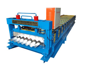 Machine de fabrication de tuiles métalliques ondulées à haute efficacité en promotion, faible MOQ, machine automatique de formage à froid de tuiles en acier. - Product Image 3