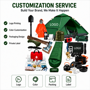 Equipo <span class=keywords><strong>de</strong></span> Emergencia Profesional para Exteriores, Compacto y Portátil, para 2-3 Personas, para Campamento, Senderismo y Actividades al Aire Libre, con Kit <span class=keywords><strong>de</strong></span> Primeros Auxilios - Product Image 5