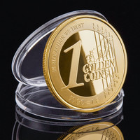 Pièces commémoratives personnalisées Trustloops en alliage de zinc plaqué or, estampage métallique, souvenir, support OEM ODM, échantillon disponible