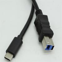 Printer kabel Data Tipe c ke USB MINI 3.0 Laptop terhubung ke Printer kotak Hard Disk, pemindai, Faks, mesin terintegrasi, dll.
