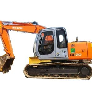 Excavatrice sur chenilles Hitachi ZX120 ZX120-3 EX120 d'occasion, engin lourd en bon état - Product Image 1