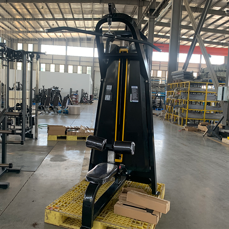 Стальной бодибилдинг тренажерный зал оборудование для фитнеса Lat Pulldown машина для силовых тренировок