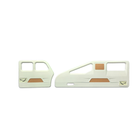 Barrière de sécurité pliable en PP ABS moulé par soufflage pour lit d'hôpital, personnalisable avec jauge d'angle pour unité de soins post-AVC
