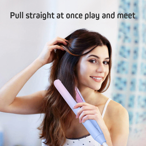 Alisador de pelo multiprofesional con logotipo personalizado, plancha de pelo de titanio, plancha plana, bueno para el tratamiento de queratina del cabello, <span class=keywords><strong>alisado</strong></span> - Product Image 2