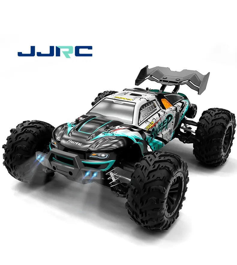 JJRC Q117AB 7.4V แบตเตอรี่ 70 กม./ชม.4WD Brushlessรถบรรทุก Bigfoot ของเล่นรีโมทคอนโทรลรถออฟโรด RC โช้คอัพรถ