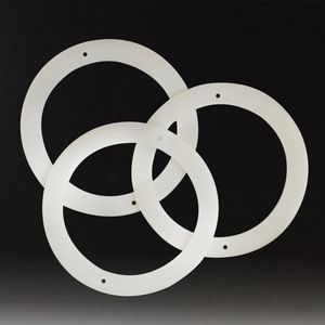 Diverses tailles de joint d'étanchéité en caoutchouc de silicone rond plat de qualité alimentaire sûr pour couvercle en bois, tasse - Product Image 4