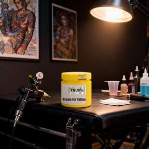 Crème de soin corporel pour tatouage de microblading, efficace à 99 % pour les soins après tatouage - Product Image 1