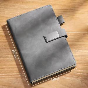 Wholesale Custom Type Creative Color Leather Magnet Button for Travel Office Business High-End <b>Notebook</b> - Product Image 6