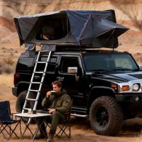 Tente de toit ABS pour SUV, imperméable, double couche, coupe-vent, toutes saisons, prête à l'emploi, pour camping en voiture