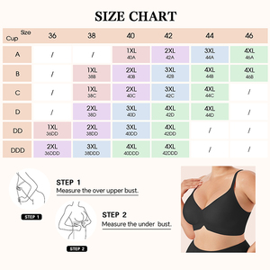 <span class=keywords><strong>Reggiseno</strong></span> Sportivo Estivo Traspirante Plus Size da Donna, Riduzione del Seno Grande, Push-Up Morbido, Anti-Cedimento, Senza Ferretto, Senza Cuciture, per Allenamento Quotidiano - Product Image 6