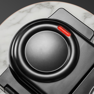 Mini <span class=keywords><strong>gaufrier</strong></span> double 4 en 1 avec 8 assiettes <span class=keywords><strong>amovibles</strong></span>, gaufre en forme de cœur, crêpe, beignet, <span class=keywords><strong>gaufrier</strong></span> de 5 pouces pour enfants, familles - Product Image 6