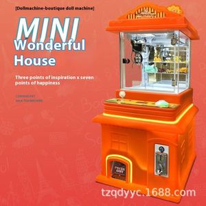 Machine à griffes d'arcade la plus populaire, console de jeu de divertissement pour enfants, modèle Mini Wonder House, à monnayeur, pour petites poupées - Product Image 2
