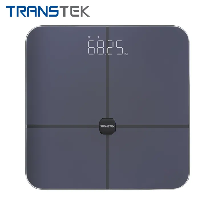TRANSTEK 180kg/ 396lb फिटनेस डिजिटल वजन पैमाने पर घरेलू इलेक्ट्रॉनिक मानव स्वास्थ्य वजन वसा उपाय पैमाने
