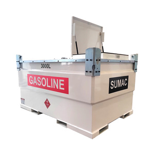 Sumac 3000L 4000L Fuel Cube <strong>Diesel</strong> Tank Storage <strong>Container</strong>, Carbon Steel Portable Gas Station With 12V Electric Pump - Product Image 2