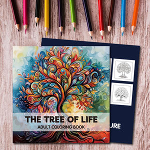 <span class=keywords><strong>Livre</strong></span> de coloriage pour adultes Mandala Arbre Plante Fleur 24 Graffiti <span class=keywords><strong>Aquarelle</strong></span> Illustration créative Papier - Product Image 3