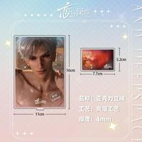 24 Styles Anime Figure Acrylique Standee Amour et Deepspace Sylus Xavier Zayne Rafayel Anime Acrylique Stand Plaque Modèle Décoration