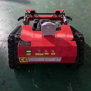 Cortadora de Césped a Gas con Control Remoto, Cortadora de Césped Todoterreno con Orugas para Terrenos Difíciles y Superficies Irregulares - Product Image 4