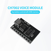 Module vocal CH7002M à 3 déclencheurs, contrôle par port série, amplificateur de puissance externe à large plage de tension, qualité sonore MP3