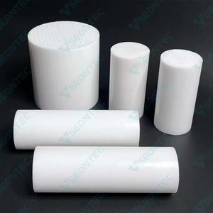 SEONTEC Supply <span class=keywords><strong>Virgin</strong></span> <span class=keywords><strong>PTFE</strong></span> Rod Barra de color blanco Ingeniería Plástico Muestra gratis <span class=keywords><strong>PTFE</strong></span> Rod - Product Image 1