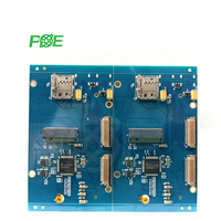 Carte de contrôle PCBA pour machine à expresso, appareil électroménager, carte PCB pour machine à café, 2 couches FR-4, masque de soudure bleu, fournie par l'usine