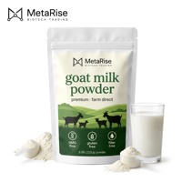 Poudre de lait de chèvre adulte 100% pure, vente en gros d'usine, formule riche en protéines, calcium et probiotiques, douce et facile à digérer