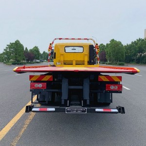 Camion de remorquage à plateau plat Foton 8 tonnes 4x2 personnalisé avec treuil télécommandé - Product Image 4