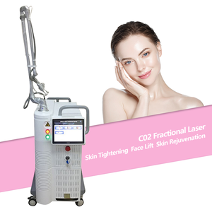เครื่องเลเซอร์ใบหน้าเศษส่วน RF เครื่องกระชับผิวร้านเสริมสวย Co2ใช้เทคโนโลยีนวัตกรรมกำจัดริ้วรอย - Product Image 1