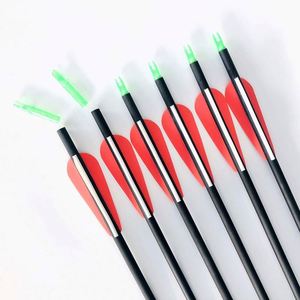 Arrow5S Plumas Flechas 42Id albero in carbonio tubo in fibra di vetro Arrowforbow 10Ft airfriat Elik Top Ata Ata Bilen Ok Ve Yay - Product Image 6