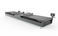 Machine de découpe CNC pour cuir, PU, tissu, et découpe de tissus avec deux poutres 1612 1615 1625 1630 2030 2040 3040
