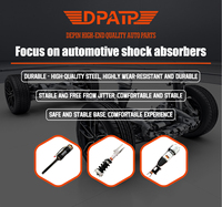 Amortiguador de Suspensión Neumática Electrónica Delantero C2D18593 para Jaguar XJ X351 2010-2019 4WD, Amortiguador Adaptativo