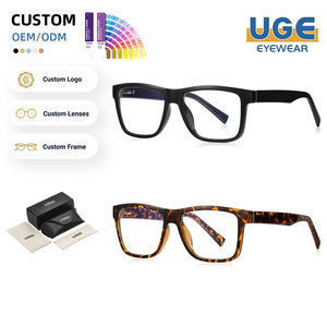 Monturas <span class=keywords><strong>de</strong></span> Gafas Cuadradas <span class=keywords><strong>de</strong></span> Diseño para Hombre, Ligeras, TR90, con Bloqueo <span class=keywords><strong>de</strong></span> Luz <span class=keywords><strong>Azul</strong></span>, Disponibles en Stock - Product Image 1