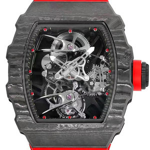 Nouvelle montre mécanique pour homme tendance 2025, haute qualité, en fibre de carbone, avec tourbillon - Product Image 6