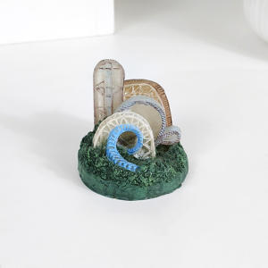 Figurines de Souvenirs en Résine de Haute Qualité Château d'Édimbourg Cottage <span class=keywords><strong>Irlandais</strong></span> Tour Blanche de Thessalonique Ornements Miniature de Sites Historiques - Product Image 5