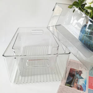 Conteneur alimentaire pour rangement de réfrigérateur, panier, rangement amusante, vente en gros, nourriture - Product Image 1