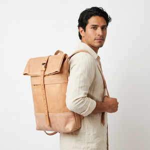 <b>Large</b> Bohemian <b>Backpack</b> with <b>Large</b> <b>Capacity</b> and Zipper Closure for Long Trips and Camping Customizable Size and Logo - Product Image 4