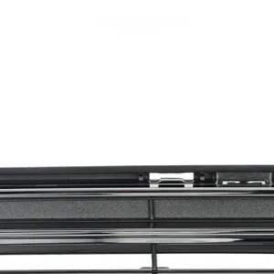 Grille supérieure avant pour pare-chocs chromé style électroplaqué 2017 2018 - Product Image 6