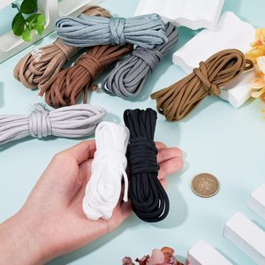 Paracord noir et marron de 4 mm, 105 pieds, tressé double couche en polyester, pour bracelets, porte-clés, breloques de sac, bricolage, artisanat, survie - Product Image 5