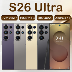Teléfono Inteligente S26 Ultra 5G 2025, el Más Vendido, 16 GB + 1 TB, Deca Core, 108 MP, LTE, Nuevo Android 15, Pantalla de 6.9 Pulgadas, para Juegos, 5G, <span class=keywords><strong>WIFI</strong></span>, Global - Product Image 6