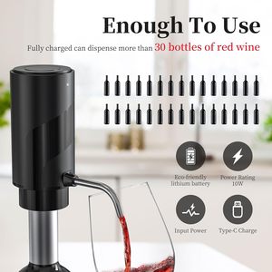 Dispensador de Vino Automático Recargable de un Solo Toque, Aireador de Vino Eléctrico - Product Image 3