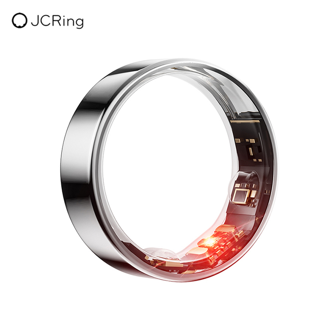 JCRing X6B Health Diagnostic Ai Assistant Medical Gadgets Gps Heart Rate Monitor Smart Ring Wearable Device with android Ios App