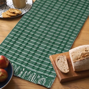Original Design Modern Simplify Woven Texture Home Decor <strong>Table</strong> <strong>Runner</strong> Cozy Reversible <strong>Use</strong> Kitchen Party Decor <strong>Table</strong> <strong>Runner</strong> - Product Image 2