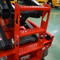 Fabrika Fiyatı 4m-20m Elektrikli Hidrolik Makaslı Platform Kendinden Tahrikli Hava Çalışma Platformu Depo İçin