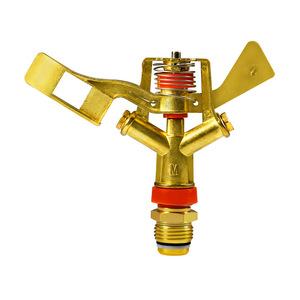 Lawn Vegetable Garden Orchard <strong>Sprinkler</strong> Equipment 4-Point Brass Rocker Nozzle 360 Rotating <strong>Irrigation</strong> Cooling Dust - Product Image 2