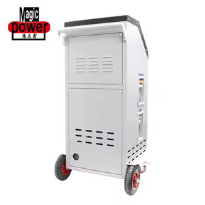 OEM Fábrica Totalmente Automático Portátil Coche <span class=keywords><strong>Aire</strong></span> <span class=keywords><strong>Acondicionado</strong></span> AC Recuperación de Refrigerante Máquina de Llenado de Gas Nueva Condición - Product Image 6
