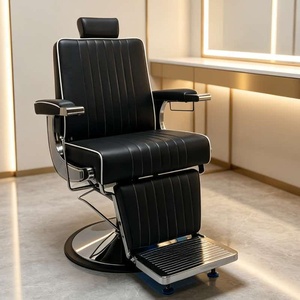 Barbershop Chairs Antique Durable Hair Salon Furniture Men Used Hair Stylish Hydraulic Barber Chairs - Product Image 1