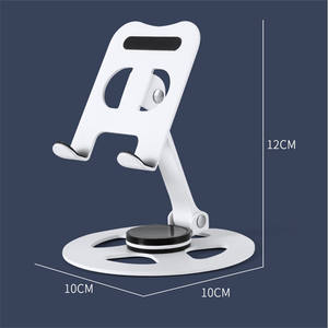 Accesorios para Teléfono, Soporte Ajustable de Aleación de Aluminio Portátil para Teléfono <span class=keywords><strong>Celular</strong></span>, Accesorios de Oficina, Base para Todos los Teléfonos con Carcasa Gruesa - Product Image 5