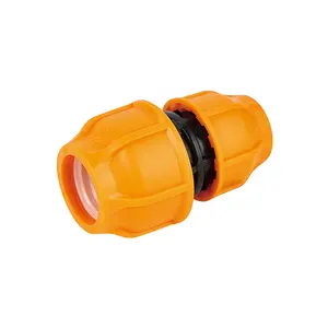 HDPE Quick connector Reducer ISO17885 CE PN10 HDPE PE Irrigation compression fittings PP PE quick connector