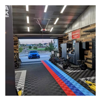 Meilleure qualité Anti Uv Antioxydant Carrelage de sol de lavage de voiture Carrelage de sol de garage Carrelage de sol de garage en plastique imbriqué