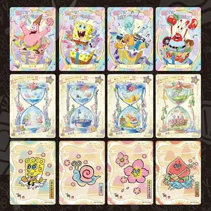 スポンジボブ ブラインドボックス コレクタブルカードゲーム アニメキャラクター かわいいアクセサリー 誕生日プレゼント 精巧なプラスチック紙のおもちゃ Kayou Kp55 - Product Image 4